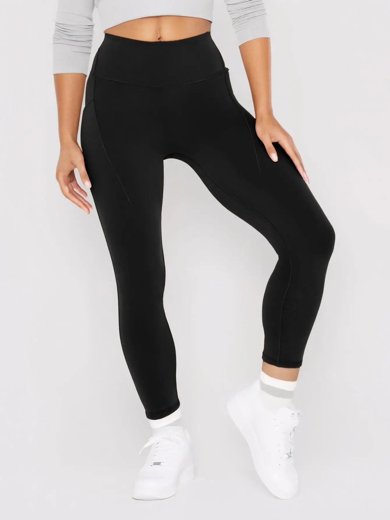 High Waisted Flexible Plus Size Women's Gym Yoga Legging Pants