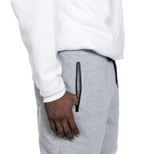 3 Piece Men's Fleece Lined Joggers with Zipper Pockets