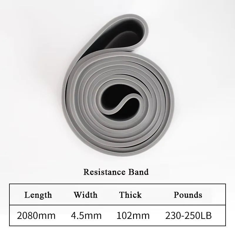 Sports Resistance Bands, Gym Exercise Bands for Yoga, Pilates, and Strength Training