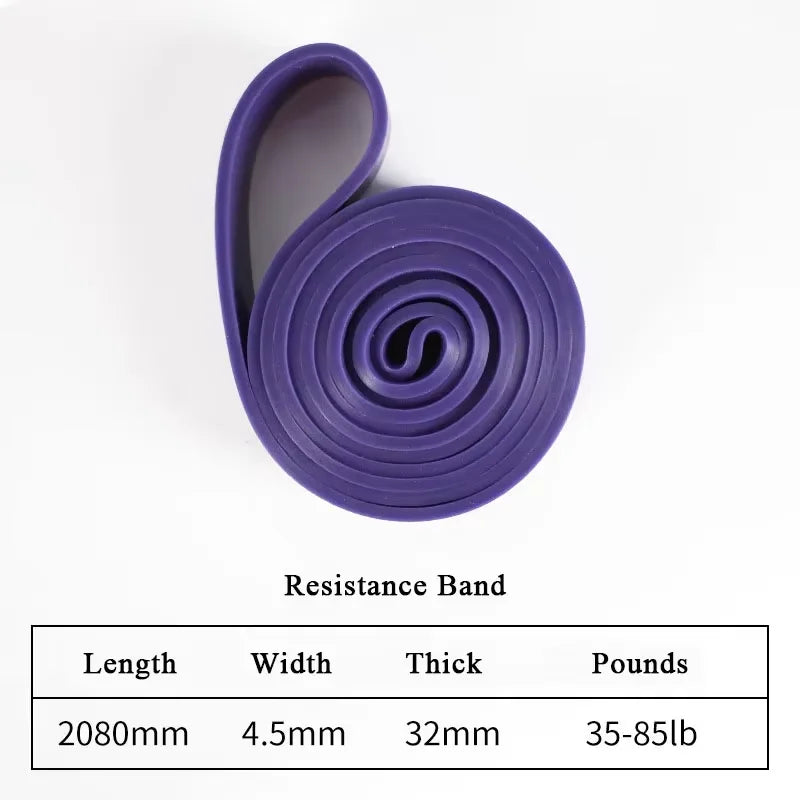 Sports Resistance Bands, Gym Exercise Bands for Yoga, Pilates, and Strength Training