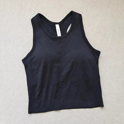 Sleeveless Sports Tank Top for Yoga, Pilates, or Weight Training