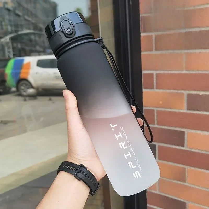 Colorful Leak Proof 1 Liter Sports Water Bottle/Outdoor Travel Drinkware