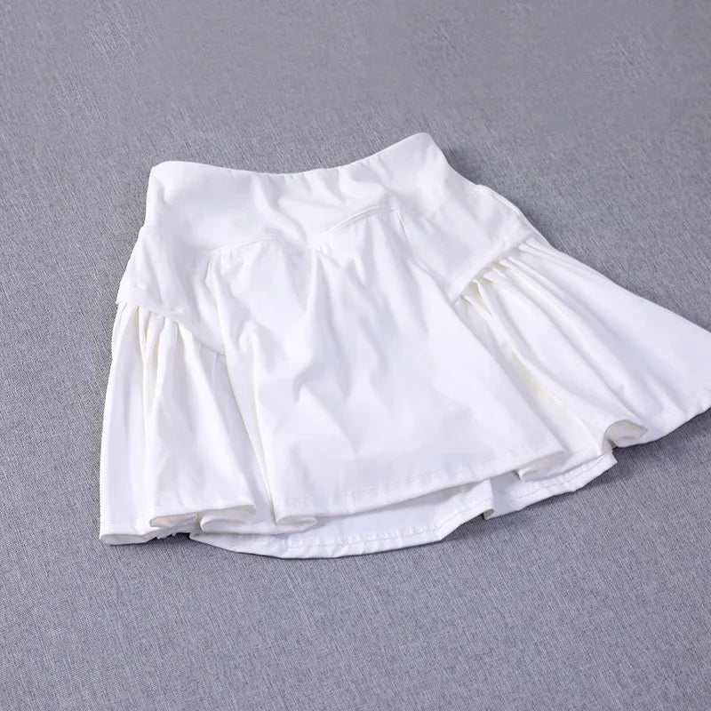 Women's Exercise Gym Athletic Quick Dry Fitness Shorts/Skirt