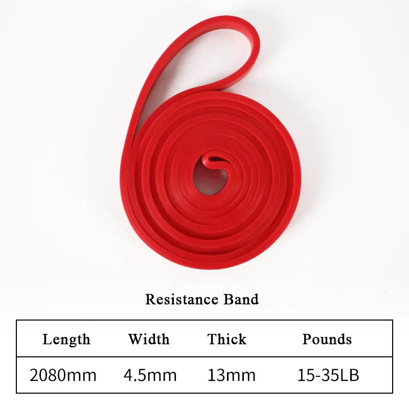 Sports Resistance Bands, Gym Exercise Bands for Yoga, Pilates, and Strength Training